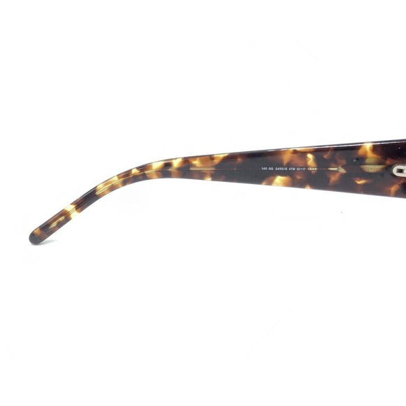 Gucci GG2450/S 4TM Tortoise Brown Rectangle Sunglasses Gray Lens 52-17 140 Italy - Picture 10 of 12